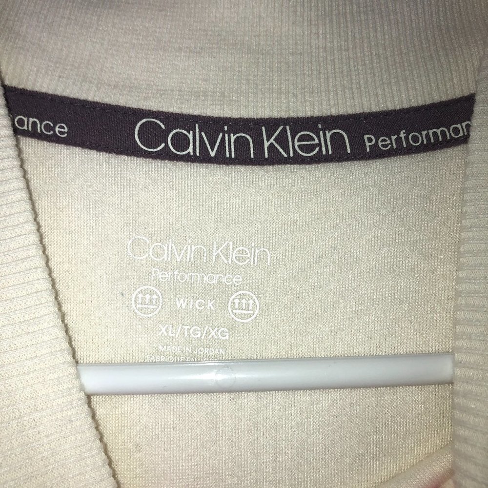 đ
șCALVIN Klein Sherpa Teddy Crewneck Sweater XL - Picture 6 of 9